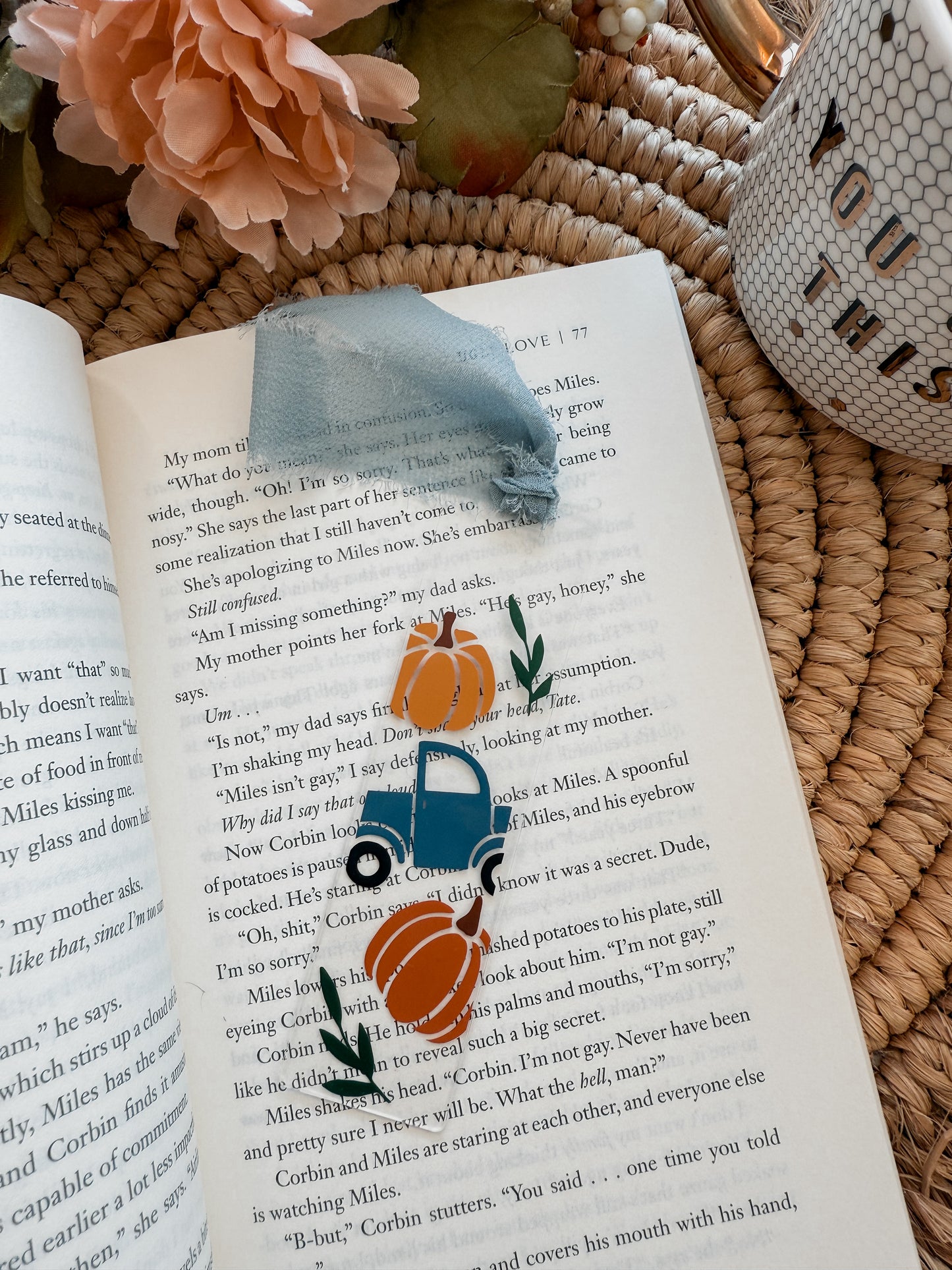 Fall Truck Bookmark