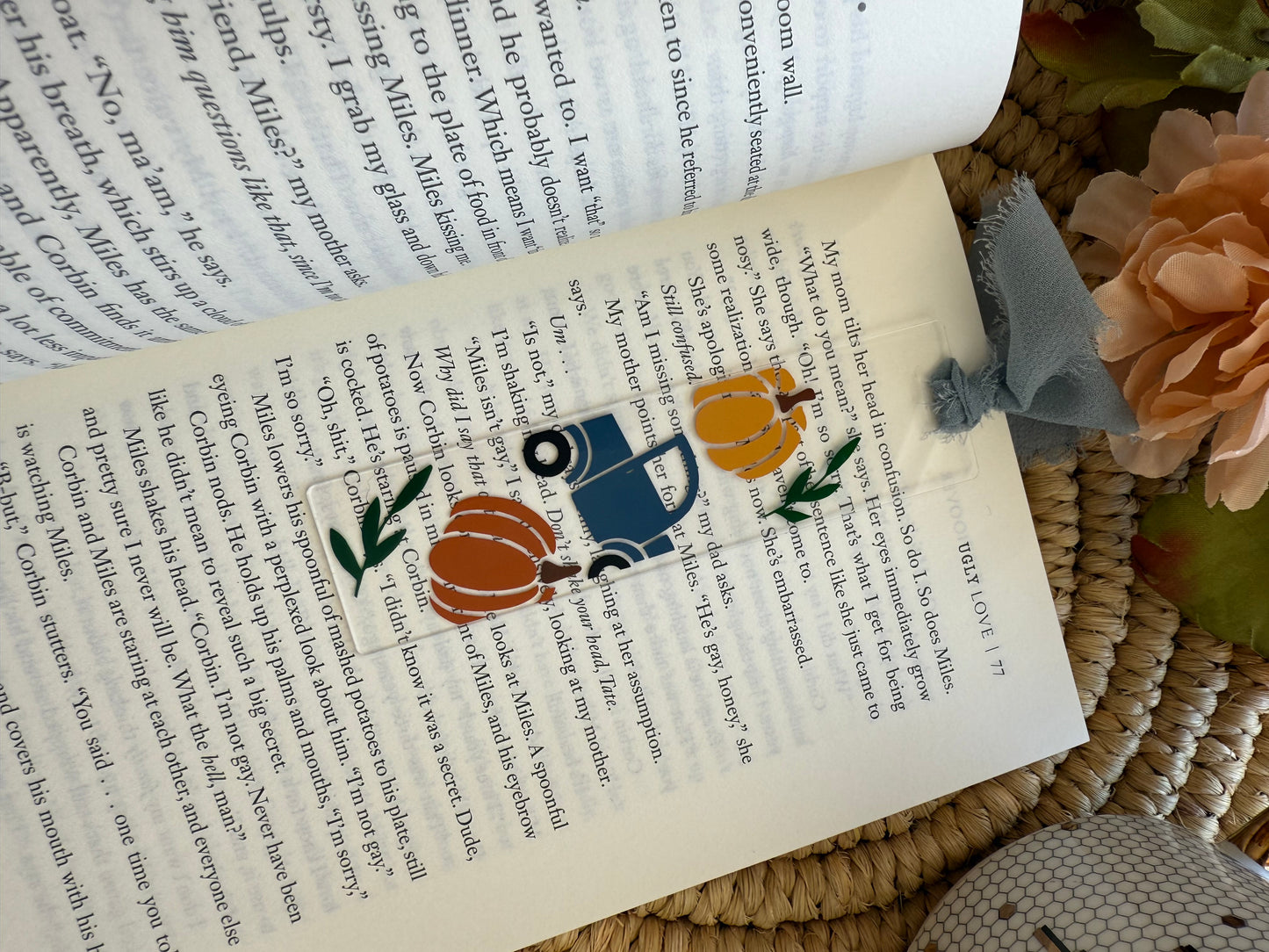 Fall Truck Bookmark