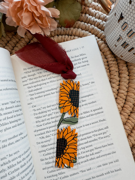 Sunflower Bookmark
