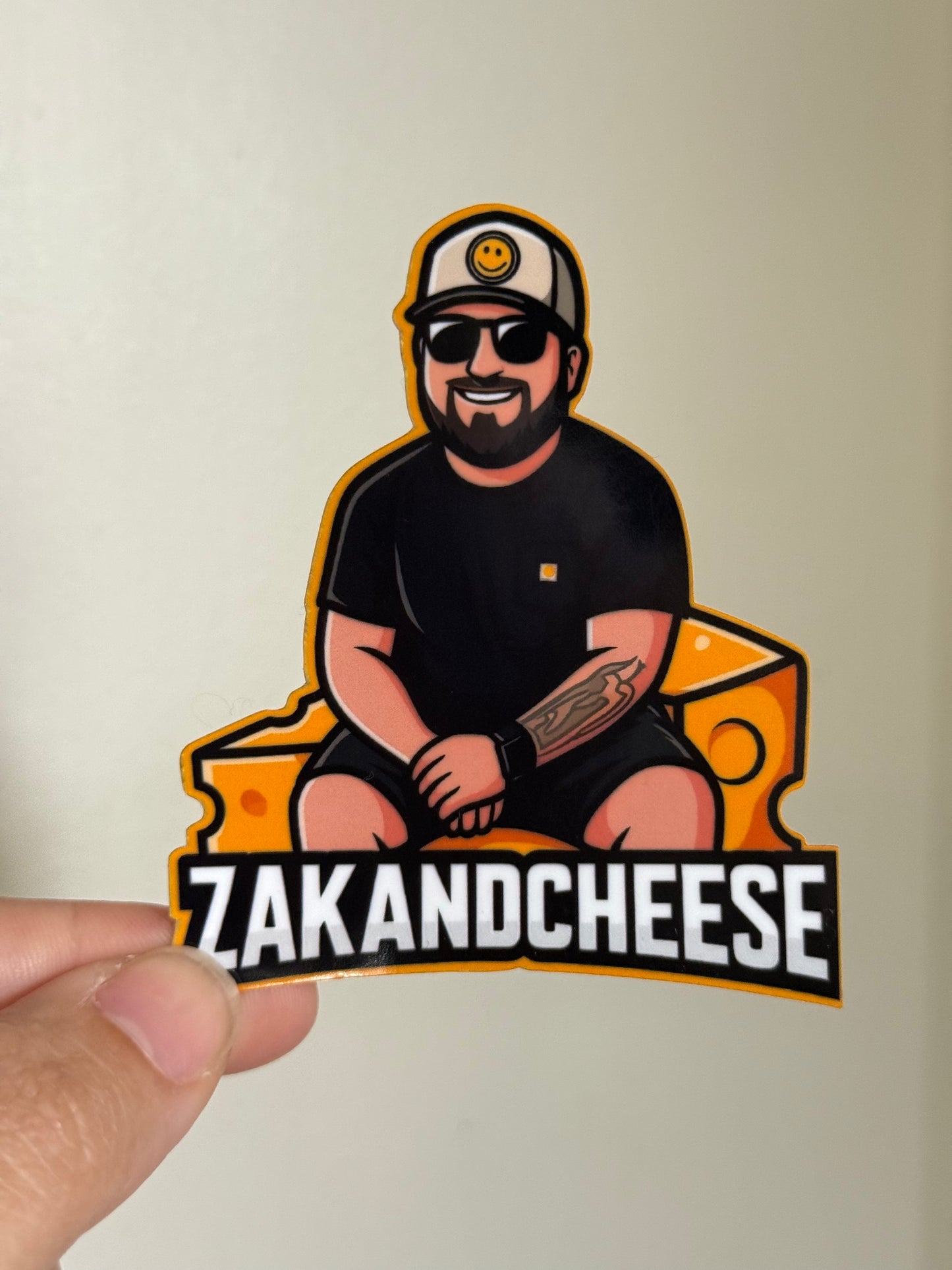 ZAKANDCHEESE Sticker
