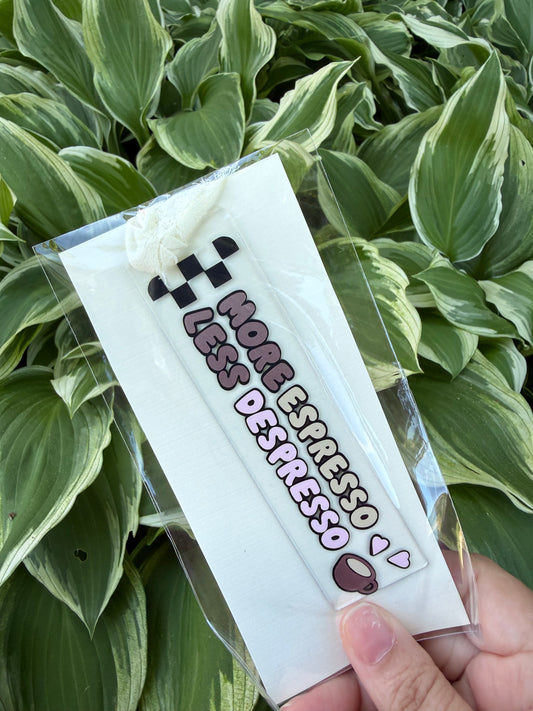 More Espresso Bookmark